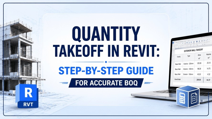 Quantity Takeoff in Revit: Step-by-Step Guide for Accurate BOQ